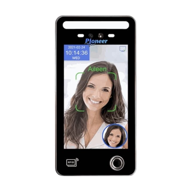 Pioneer Time PT-20000 wide-screen face recognition terminal with fingerprint and RFID