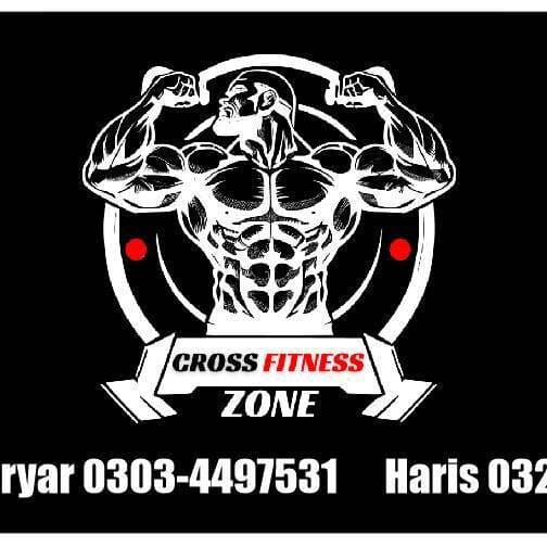 Cross fitness zone logo