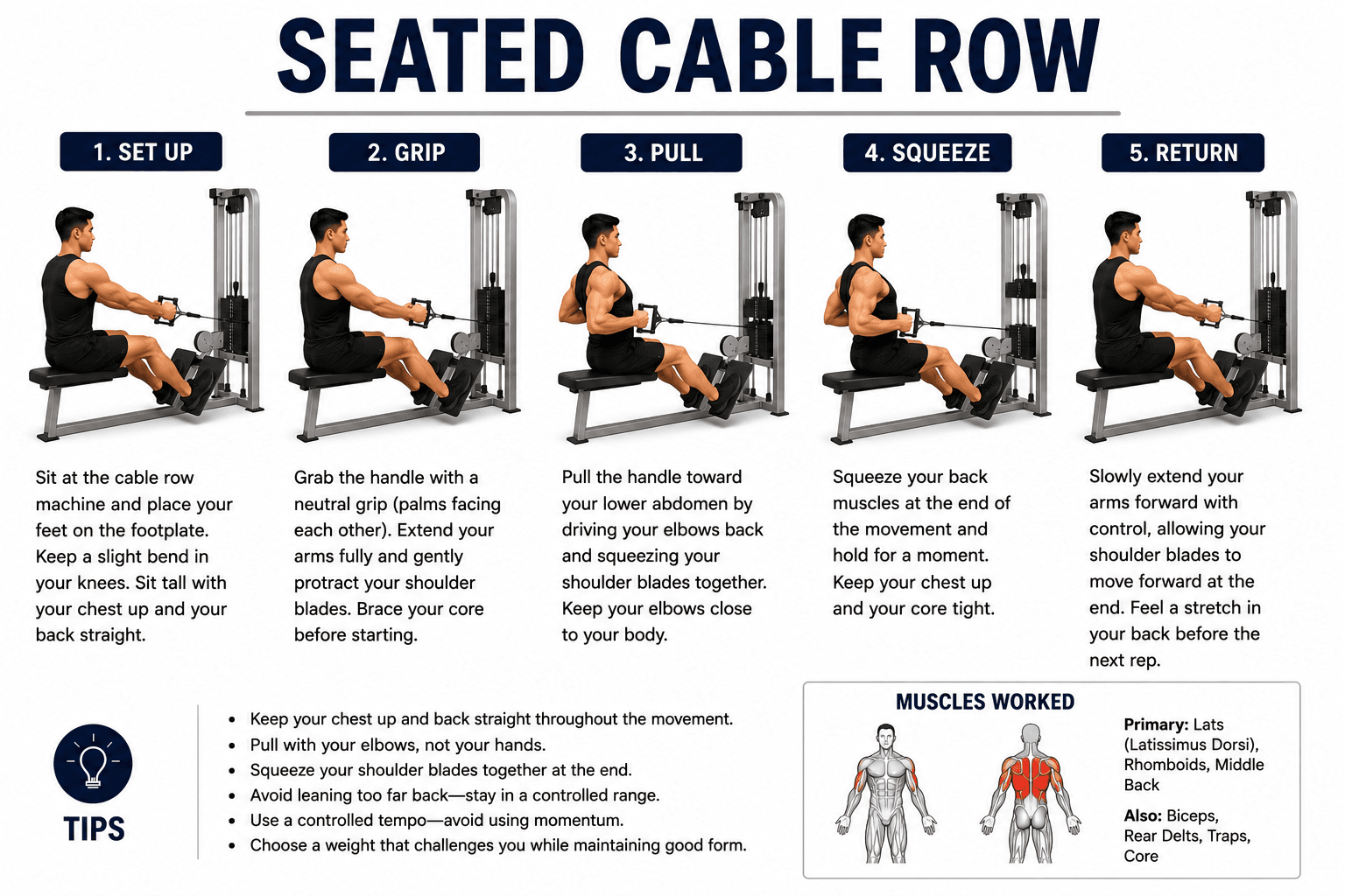 Seated Cable Row
