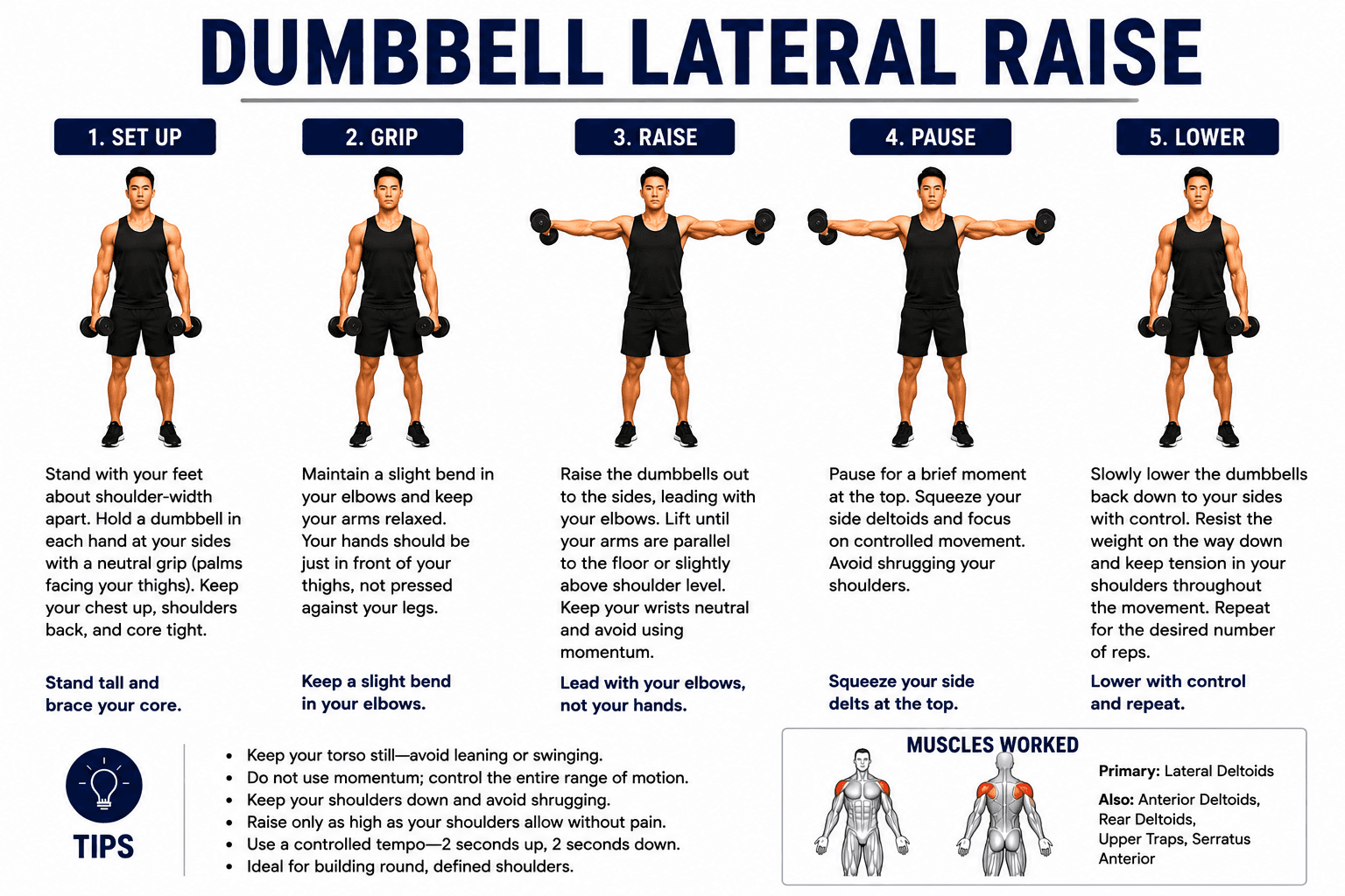 Dumbbell Lateral Raise