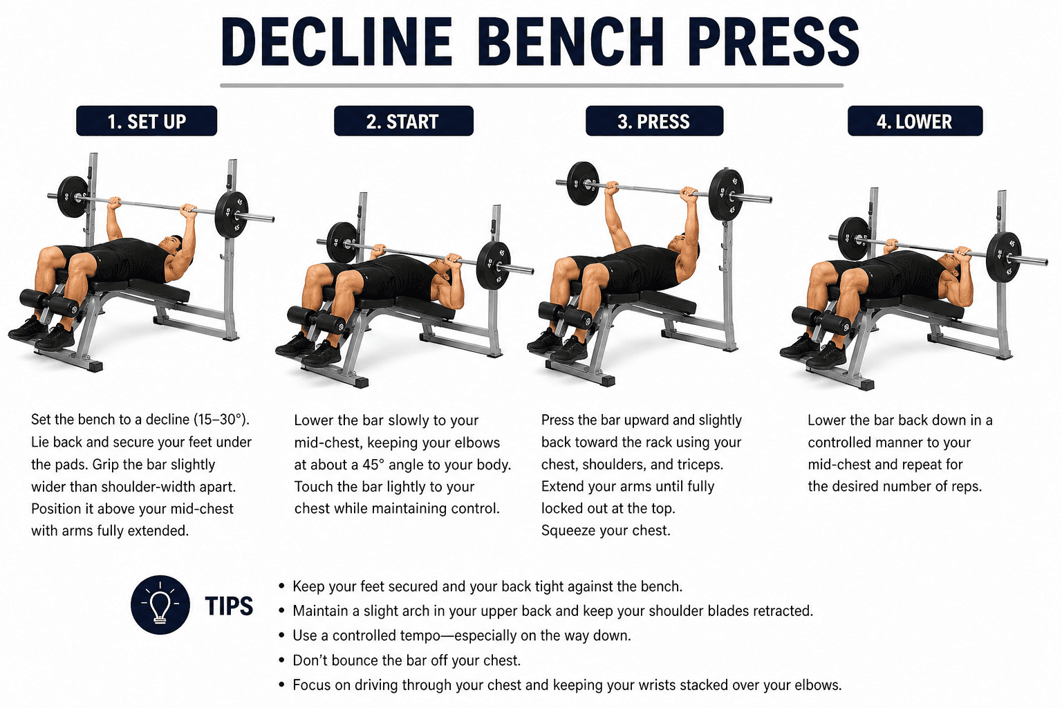 Decline Bench Press