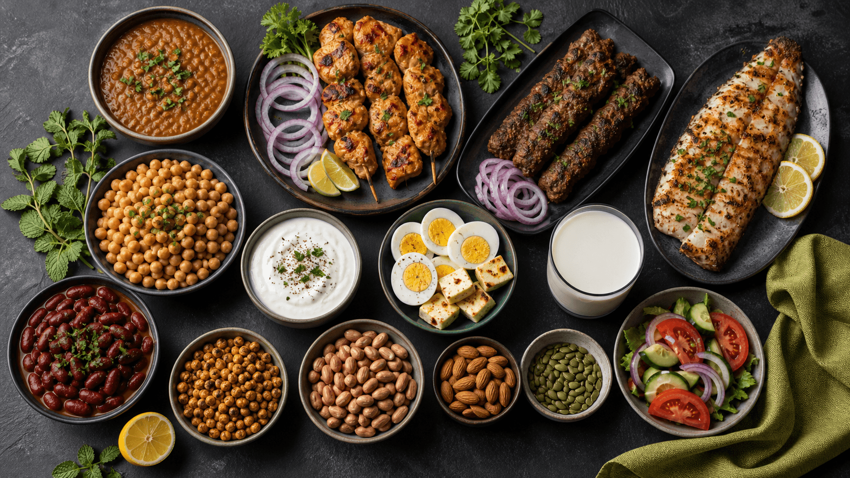 25 High-Protein Pakistani Foods for Muscle Gain and Fat Loss